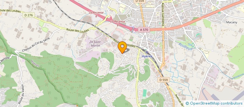 localisation de l'entreprise 830 149 787 à HYERES