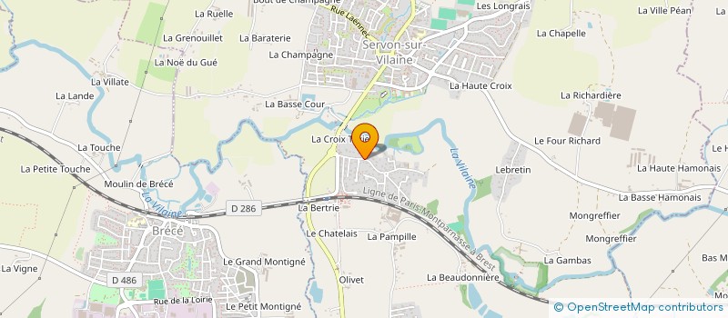 localisation de l'entreprise 830 150 777   VERN-SUR-SEICHE