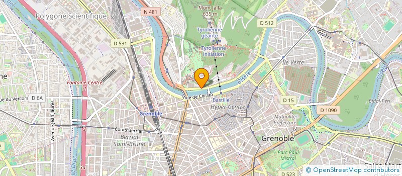 localisation de l'entreprise 830 152 922 à GRENOBLE