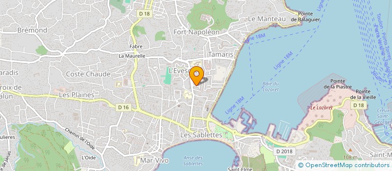 localisation de l'entreprise 830 169 751 à LA SEYNE SUR MER