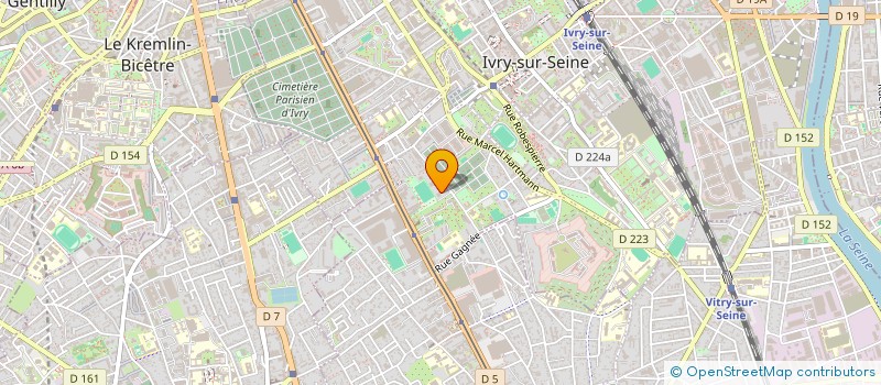 localisation de l'entreprise 830 172 714 à COLOMBES