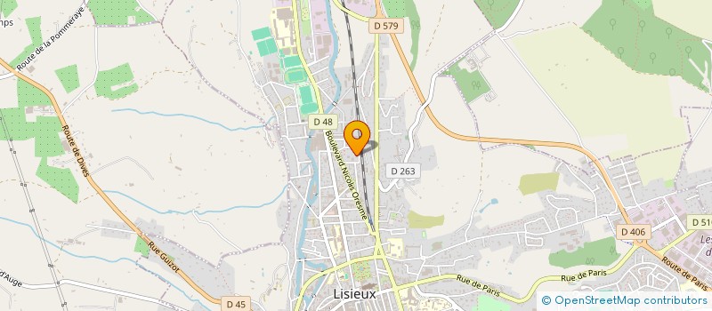 localisation de l'entreprise 830 176 095   BIEVILLE-BEUVILLE