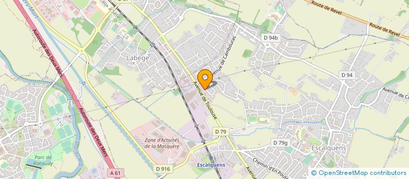 localisation de l'entreprise 830 178 554 à ESCALQUENS
