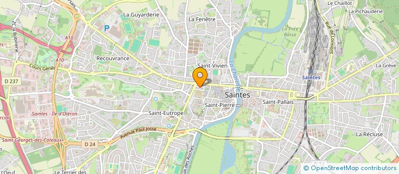 localisation de l'entreprise 830 205 670 à SAINTES