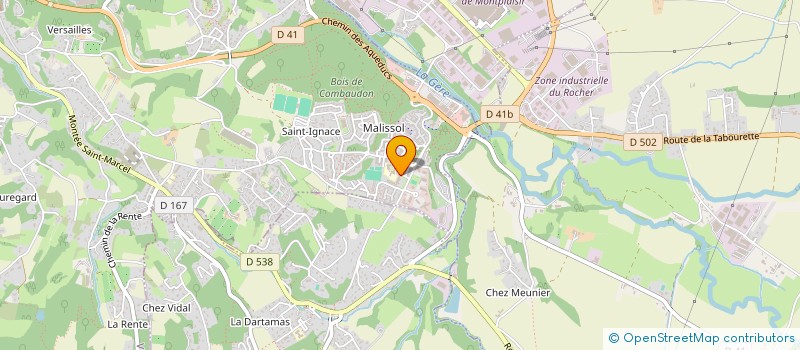 localisation de l'entreprise 830 223 442   VENISSIEUX