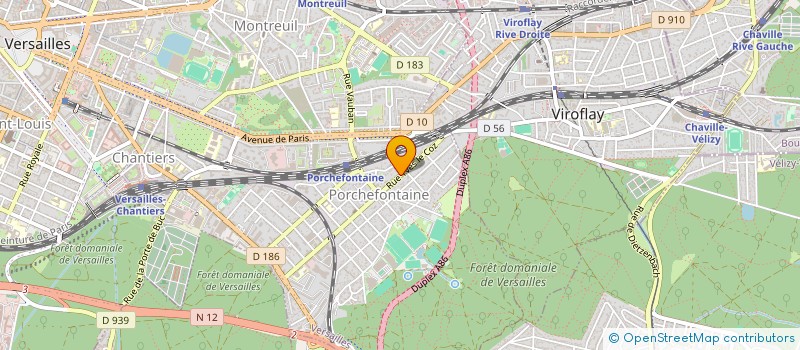 localisation de l'entreprise 830 243 317   VERSAILLES