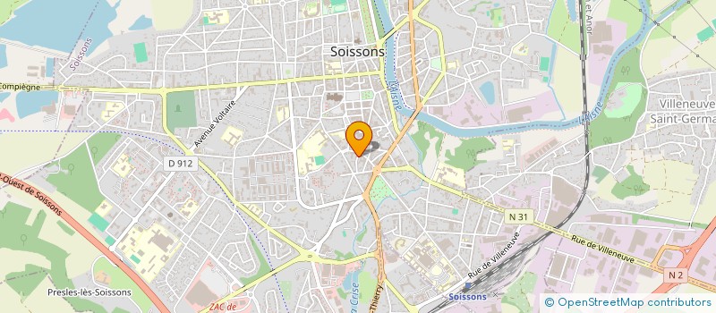 localisation de l'entreprise 830 244 745   SOISSONS