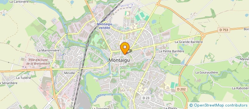 localisation de l'entreprise 830 246 351  à MONTAIGU-VENDEE