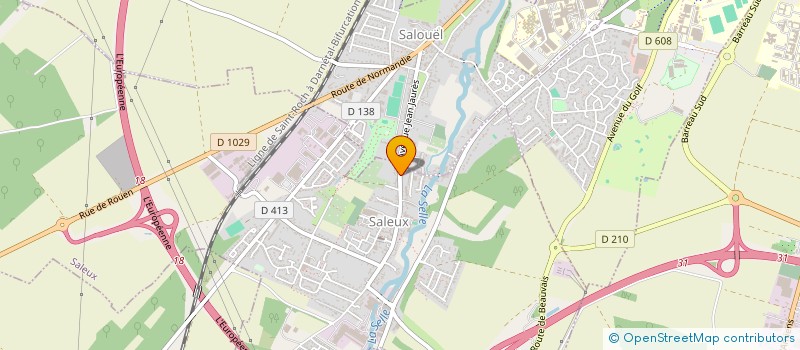 localisation de l'entreprise 830 247 029   SALEUX