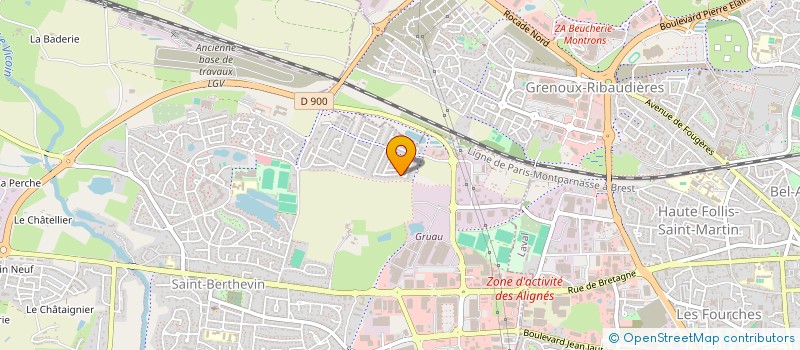 localisation de l'entreprise 830 265 203   NUILLE-SUR-VICOIN