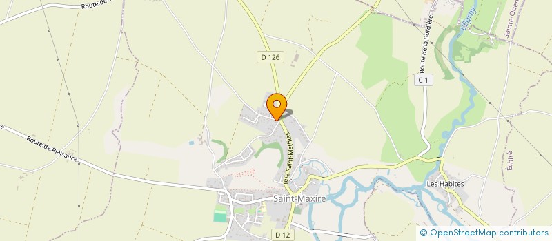 localisation de l'entreprise 830 268 975   SAINT-MAXIRE