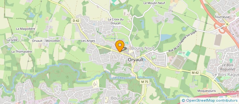 localisation de l'entreprise 830 276 408 à ORVAULT