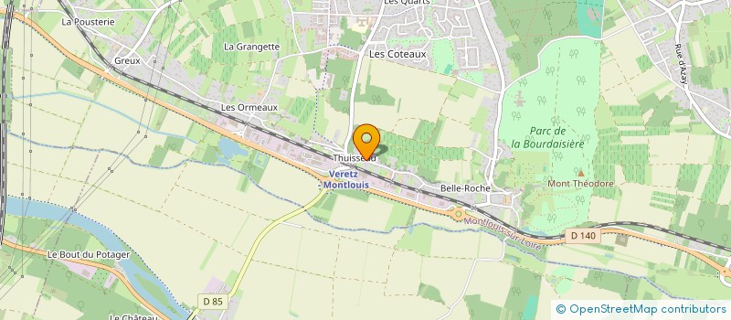 localisation de l'entreprise 830 308 086   TOURS