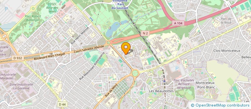 localisation de l'entreprise 830 309 563 à SEVRAN