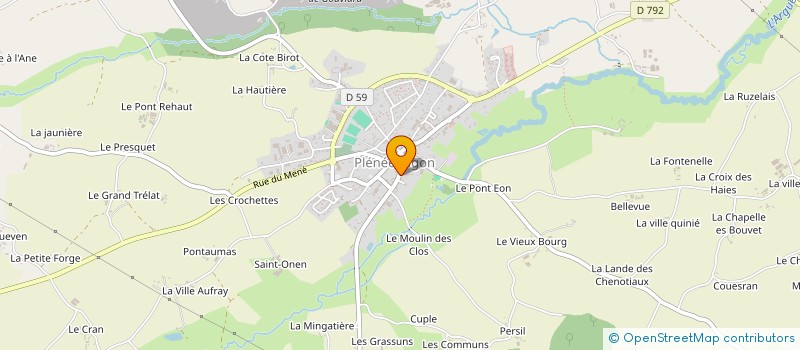 localisation de l'entreprise 830 327 664   PLENEE-JUGON