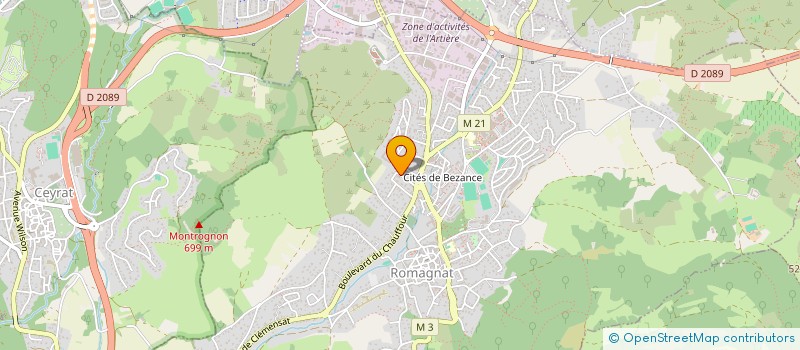 localisation de l'entreprise 830 348 876   PLAUZAT