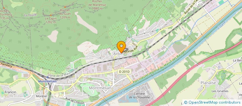 localisation de l'entreprise 830 361 838   ARBIN