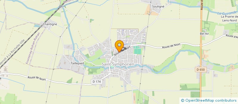 localisation de l'entreprise 830 366 399   SAINT-SYMPHORIEN