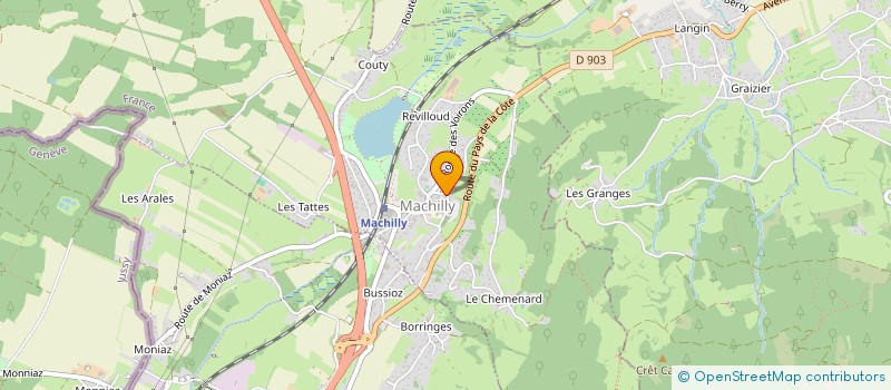 localisation de l'entreprise 830 391 579  à MEZE