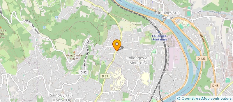 localisation de l'entreprise 830 406 294   COLLONGES-AU-MONT-D'OR