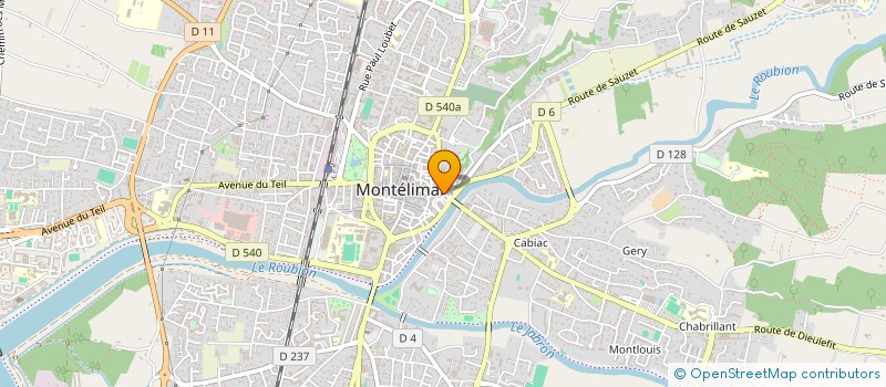 localisation de l'entreprise 830 408 795   MONTELIMAR