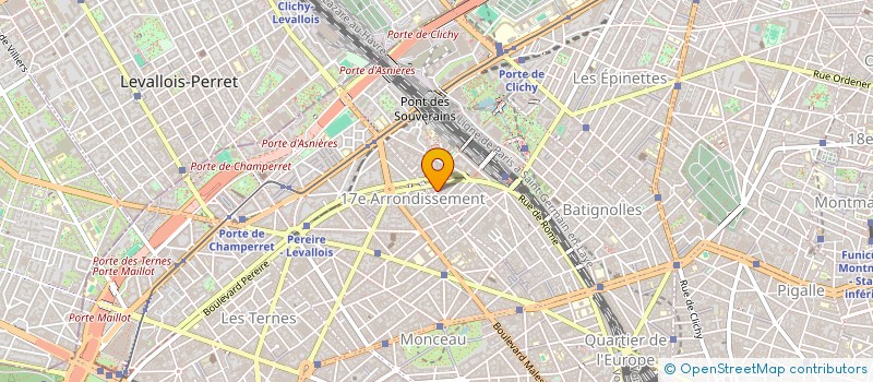 localisation de l'entreprise 830 411 781  à LEVALLOIS-PERRET