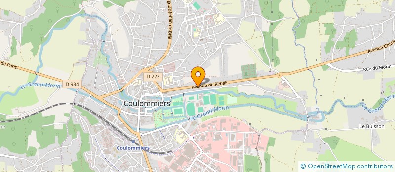 localisation de l'entreprise 830 416 285   COULOMMIERS