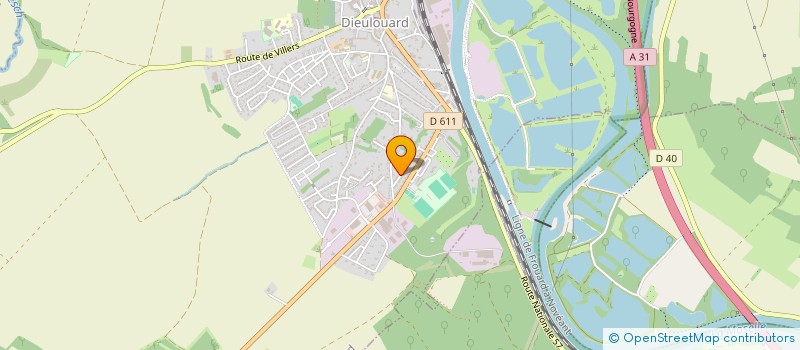 localisation de l'entreprise 830 431 458   GRAND