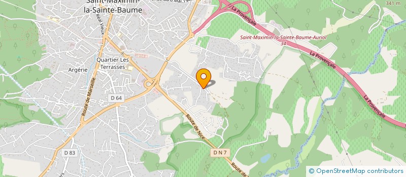 localisation de l'entreprise 830 464 699  à SAINT-MAXIMIN-LA-SAINTE-BAUME