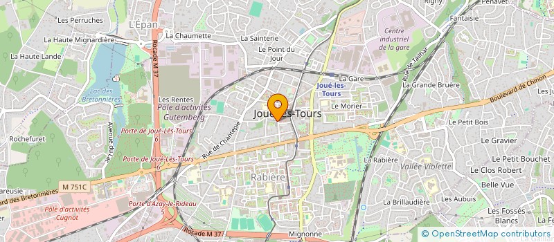 localisation de l'entreprise 830 476 008   TOURS