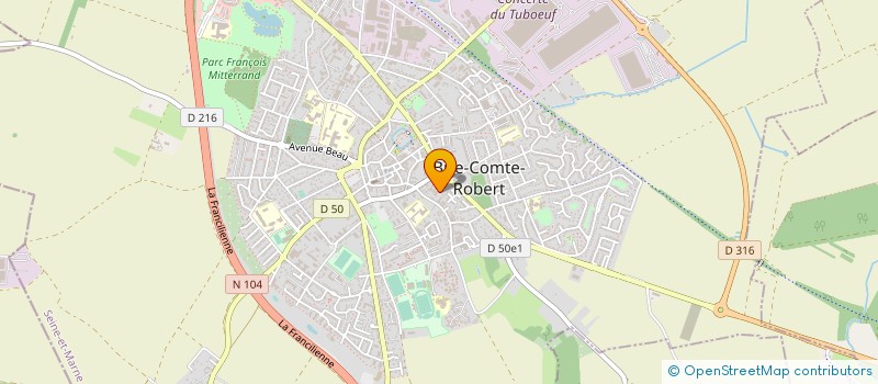 localisation de l'entreprise 830 478 988   BRIE-COMTE-ROBERT