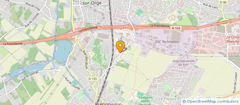 localisation de l'entreprise 830 484 440 à BRETIGNY-SUR-ORGE