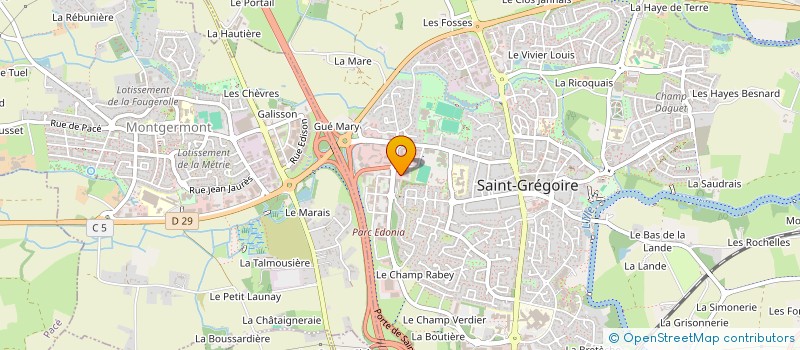 localisation de l'entreprise 830 502 514   SAINT-GREGOIRE