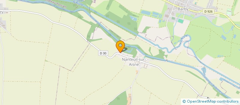 localisation de l'entreprise 830 508 438   NANTEUIL-SUR-AISNE