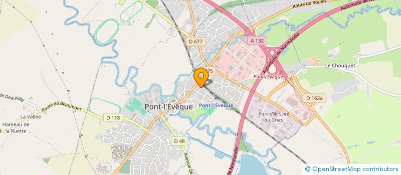 localisation de l'entreprise 830 510 517   PONT-L'EVEQUE