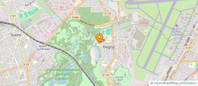 localisation de l'entreprise 830 542 734   DUGNY