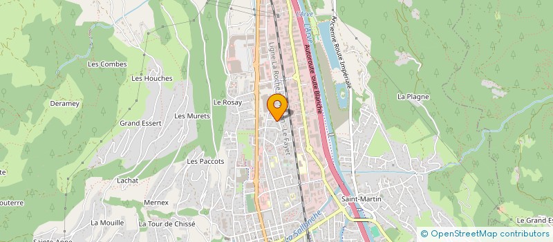 localisation de l'entreprise 830 551 024   SALLANCHES