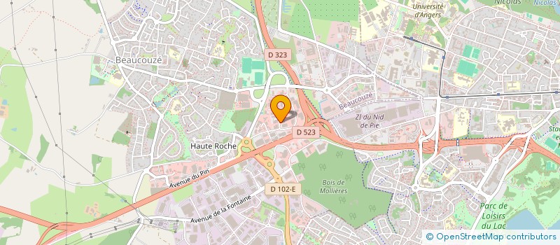 localisation de l'entreprise 830 597 308  à TRELAZE