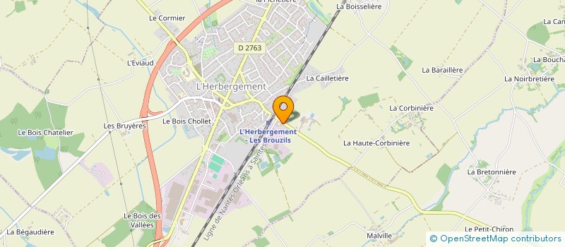 localisation de l'entreprise 830 603 684  à MONTAIGU-VENDEE