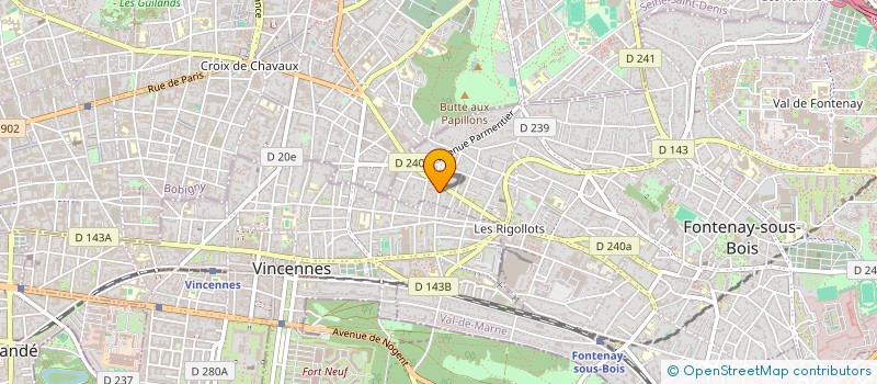 localisation de l'entreprise 830 609 731   PARIS