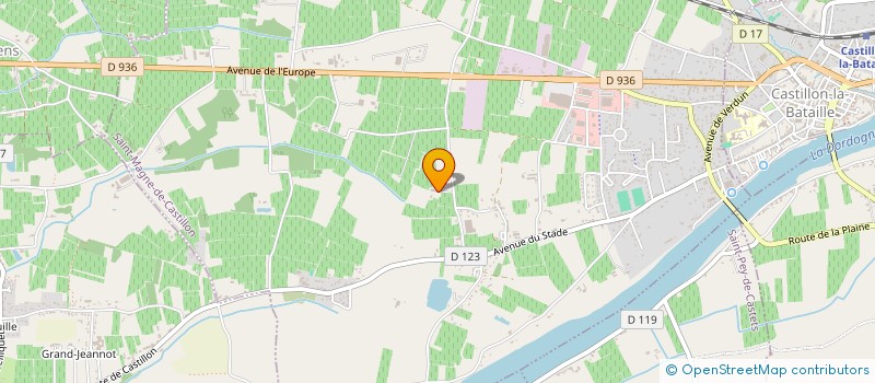 localisation de l'entreprise 830 610 457   GENISSAC