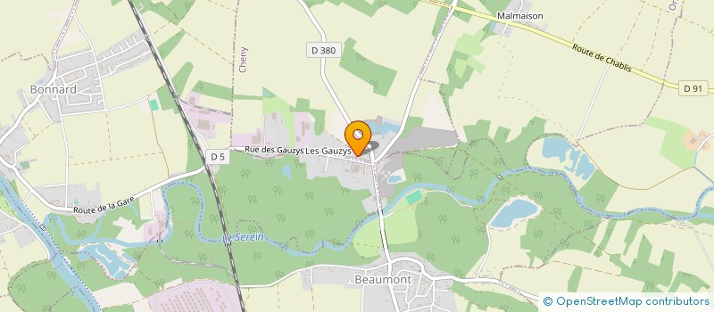 localisation de l'entreprise 830 619 086 à AUXERRE