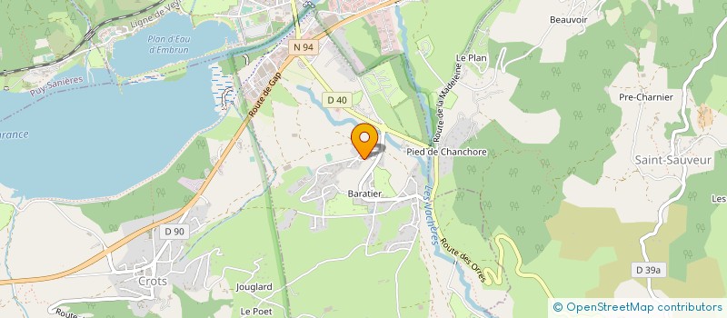 localisation de l'entreprise 830 622 106   GAP