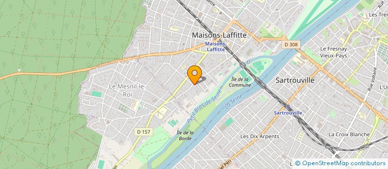 localisation de l'entreprise 830 625 950   MAISONS-LAFFITTE