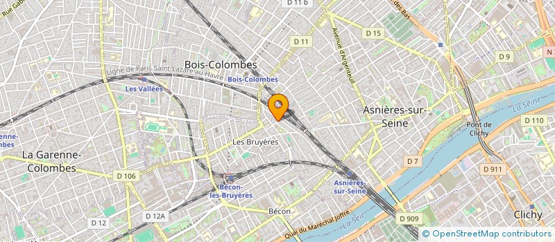 localisation de l'entreprise 830 627 527   ASNIERES-SUR-SEINE