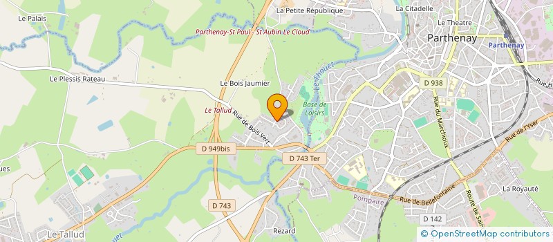 localisation de l'entreprise 830 629 945   LE TALLUD