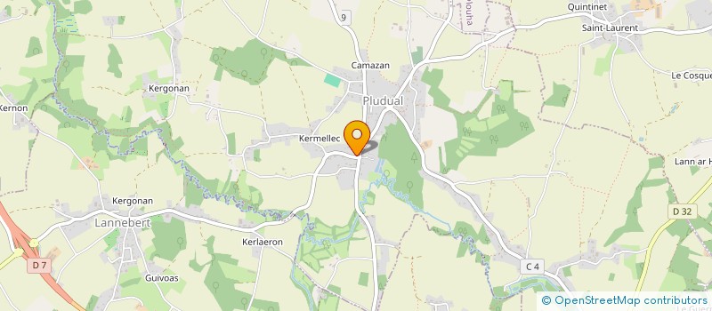 localisation de l'entreprise 830 634 879 à PLUDUAL
