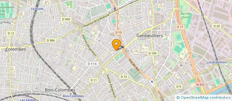 localisation de l'entreprise 830 652 921   ASNIERES-SUR-SEINE