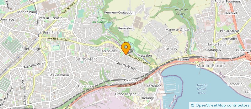localisation de l'entreprise 830 670 691  à BREST