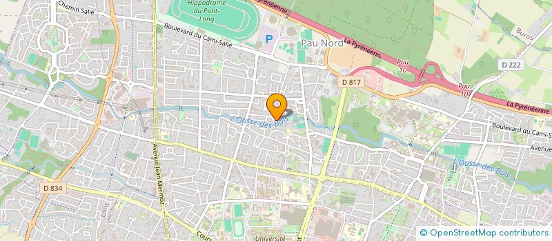 localisation de l'entreprise 830 686 093  à PAU